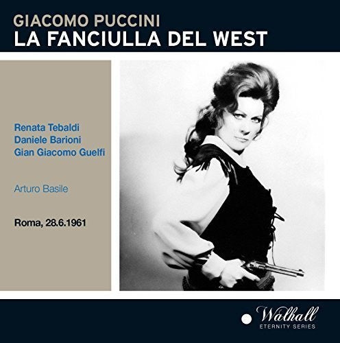 the album cover for Puccini / Tebaldi / Orchestra Sinfonica E Coro Di - Puccini: La Fanciulla del West