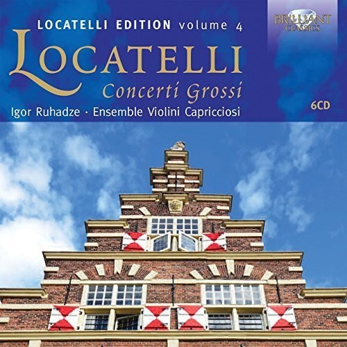 the album cover for Ensemble Violini Capricciosi - Locatelli: Concerti Grossi