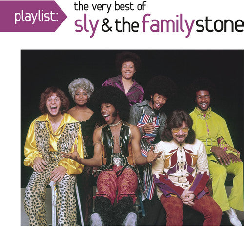 the album cover for Sly & The Family Stone - Playlist: The Very Best of Sly & the Family Stone