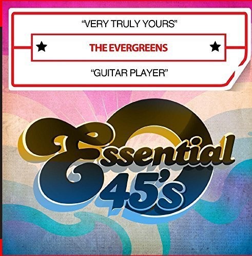 the album cover for The Evergreens - Very Truly Yours / Guitar Player