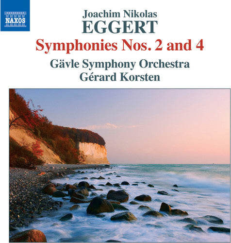 the album cover for Eggert / Gavle Symphony Orchestra / Korsten - Eggert: Symphonies Nos. 2 & 4
