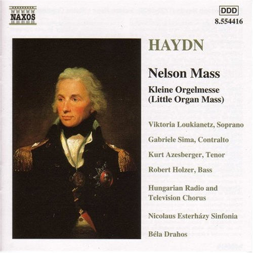 the album cover for Bela Drahos - Nelson Mass