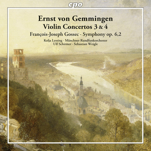 the album cover for Von Gemmingen / Lessin / Muenchner Rundfunkorch - Ernst von Gemmingen: Violin Concertos Nos. 3 & 4