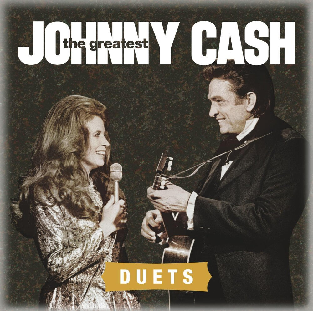 the album cover for Johnny Cash - Greatest: Duets (Walmart)