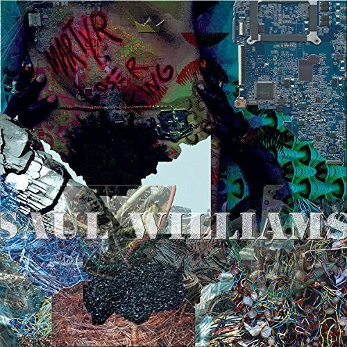 the album cover for Saul Williams - Martyrloserking