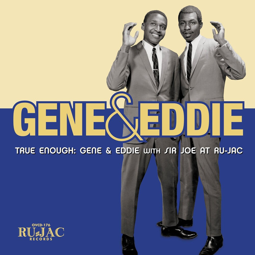 the album cover for Gene & Eddie - True Enough: Gene & Eddie With Sir Joe At Ru-jac