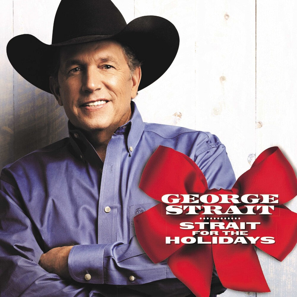 the album cover for George Strait - Strait For The Holiday