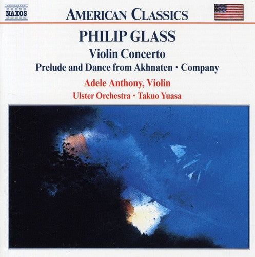the album cover for Takuo Yuasa - Violin Concerto / Prelude & Dance from Akhnaten