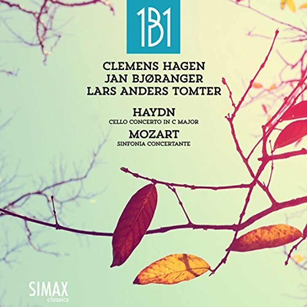 the album cover for Clemens Hagen / Bjoranger,Jan / Tomter,Lars Anders - MO HAYDN: CELLO CONCERTO IN C