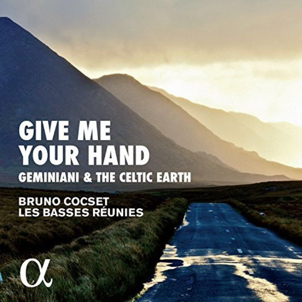 the album cover for Bruno Cocset / Les Basses Reunies - Give Me Your Hand