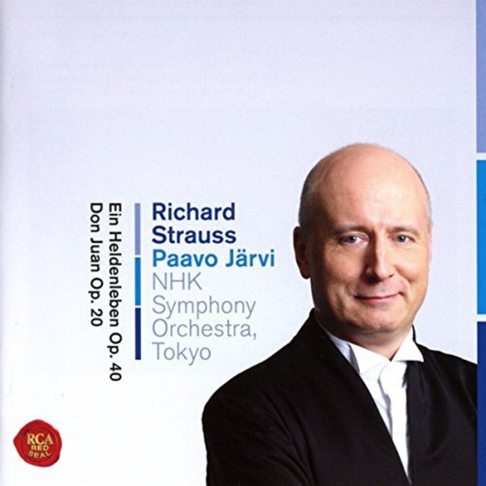the album cover for R Strauss / Jarvi,Paavo / Nhk Symphony Orchestra - R. Strauss: Ein Heldenleben & Don Juan