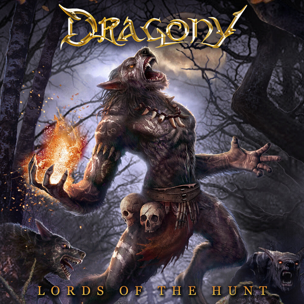 the album cover for Dragony - Lords Of The Hunt