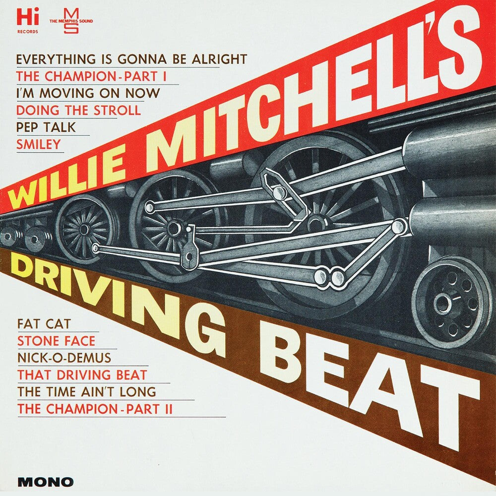 the album cover for Willie Mitchell - Willie Mitchell'S Driving Beat
