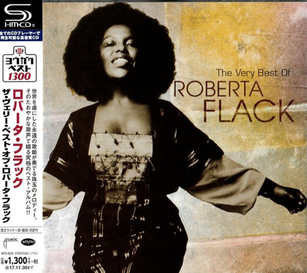the album cover for Roberta Flack - The Very Best Of Roberta Flack (SHM-CD)