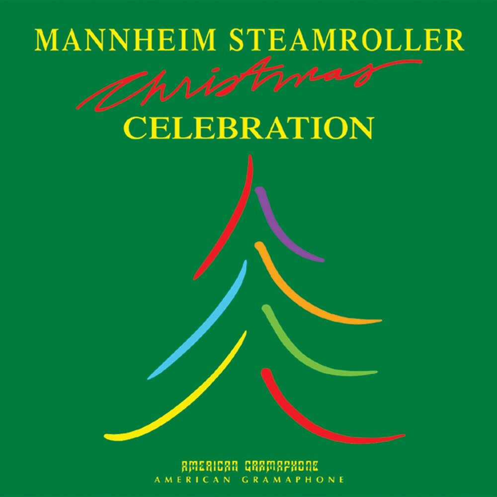 the album cover for Mannheim Steamroller - Celebration