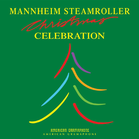 the album cover for Mannheim Steamroller - Celebration