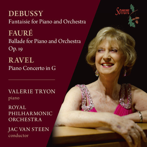 the album cover for Debussy / Tryon / Royal Philharmonic Orchestra - Works Piano & Orchestra