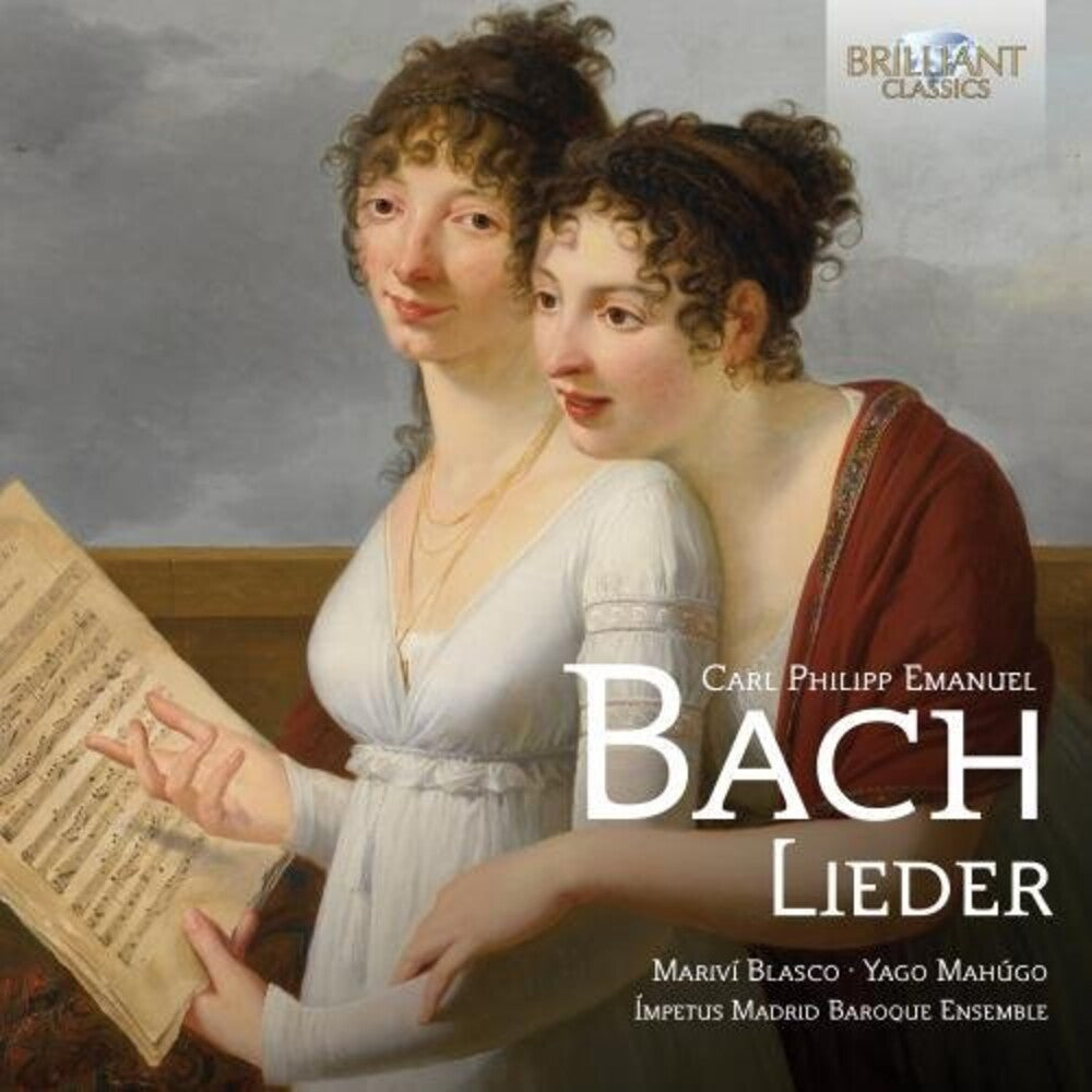 the album cover for Impetus Madrid Baroque Ensemble - C.P.E Bach: Lieder