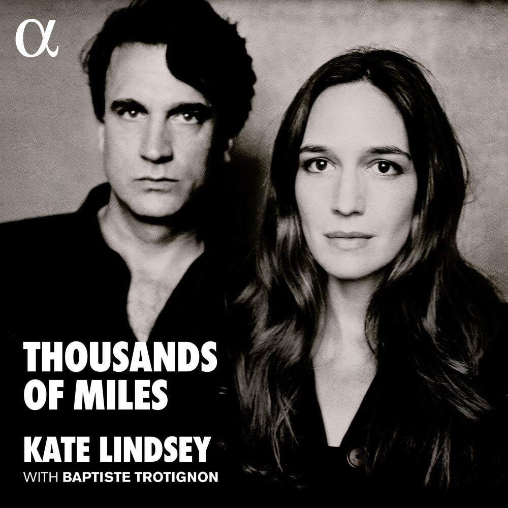 the album cover for Kate Lindsey / Trotignon,Baptiste - Thousands of Miles