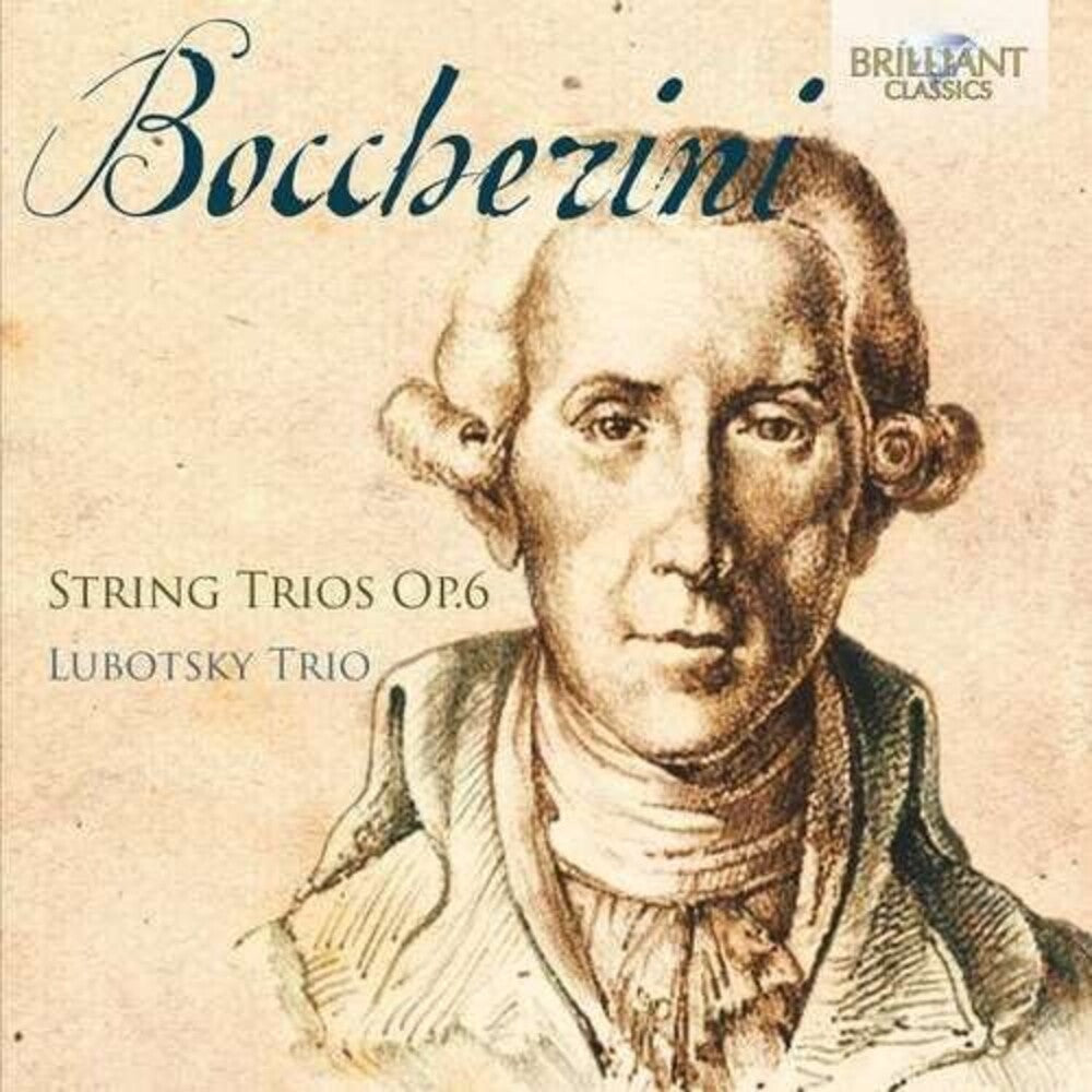 the album cover for Boccherini / Lubotsky Trio - String Trios 6