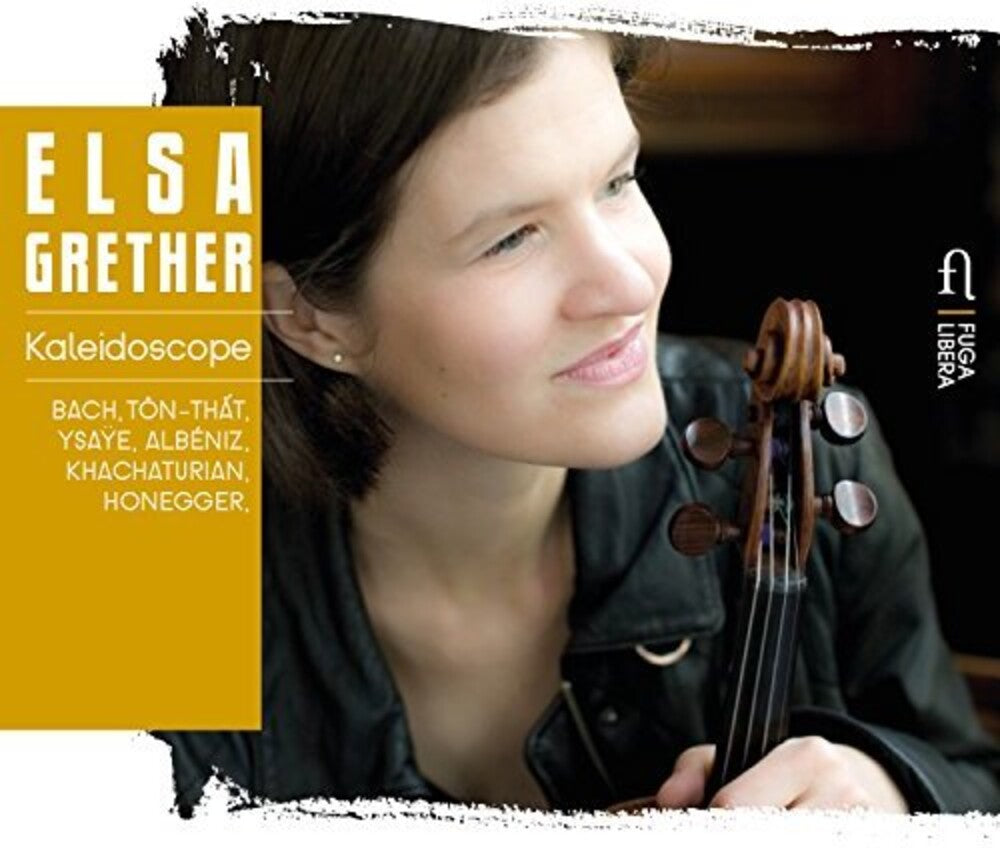 the album cover for Bach / Elsa Grether - Kaleidocope