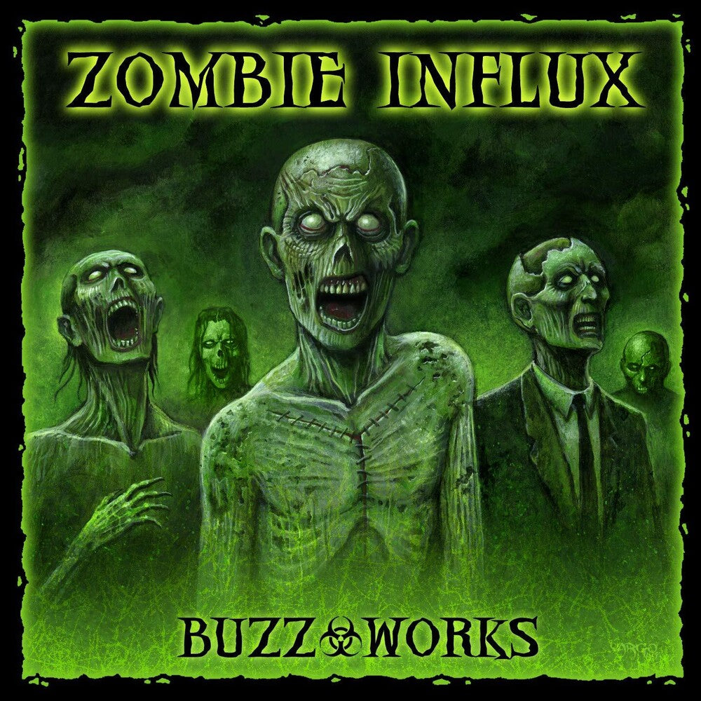 the album cover for Buzz-Works - Zombie Influx
