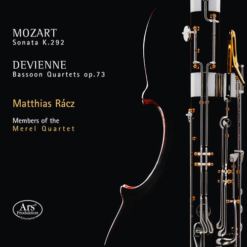 the album cover for Matthias Racz - Mozart: Bassoon Sonata - Devienne: Bassoon