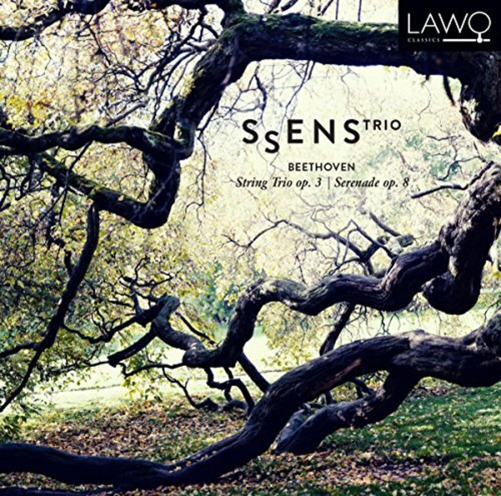 the album cover for Beethoven / Ssens Trio - String Trio 3 & Serenade 8
