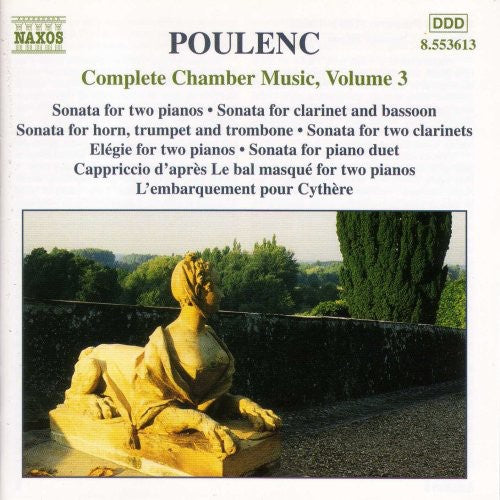 the album cover for Alexandre Tharaud - Complete Chamber Music 3