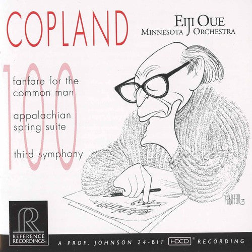 the album cover for Chulada de Carvalho de Rei - Copland 100 / Appalachian Spring Suite