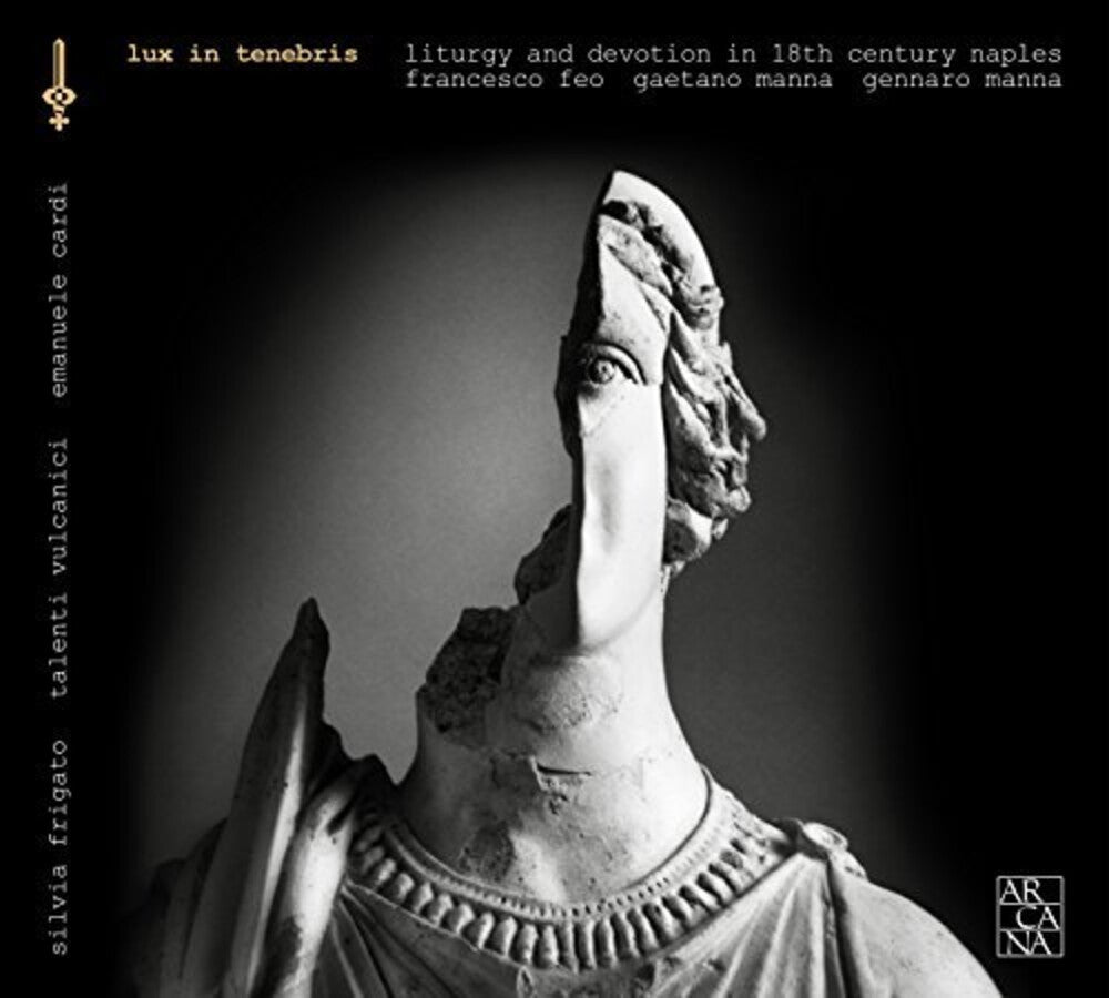 the album cover for Silvia Frigato / Cardi,Emanuele / Talenti Vulcanic - Lux in Tenebris