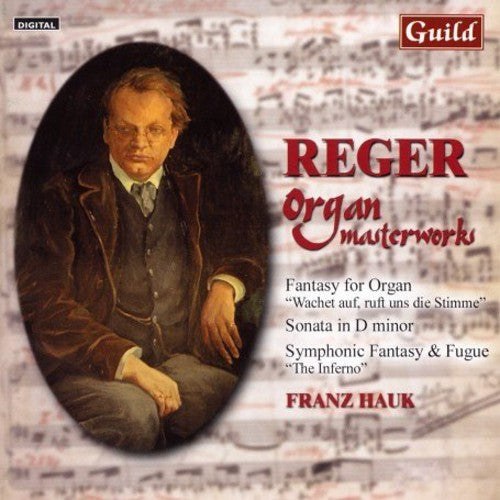 the album cover for Franz Hauk - Organ Masterworks