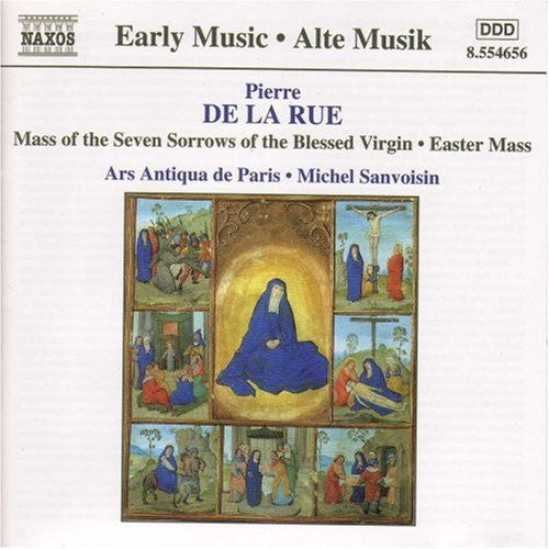 the album cover for P. DE LA RUE - Mass of the Seven Sorrows of the Blessed Virgin