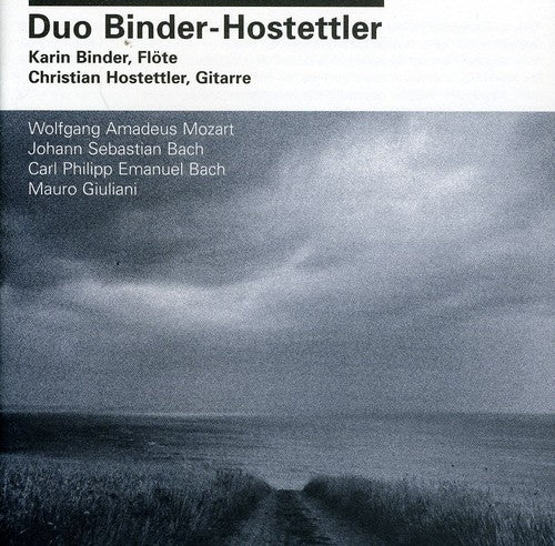 the album cover for Binder/Hostettler - Music for Flute & Guitar