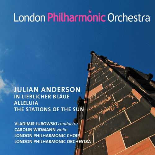 the album cover for Anderson / London Philharmonic Choir / Jurowski - In Lieblicher Blaue