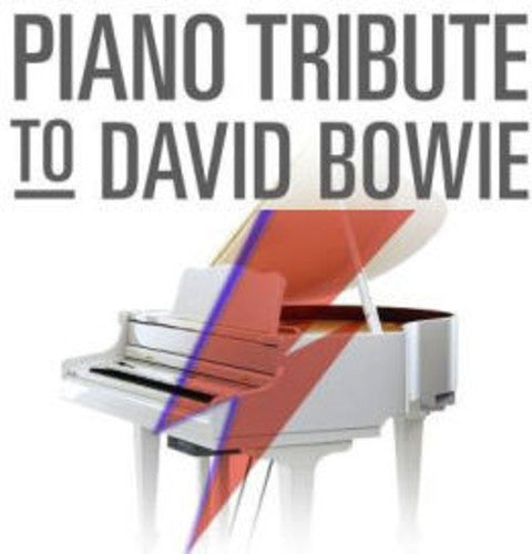 the album cover for Piano Tribute Players - Piano Tribute to David Bowie