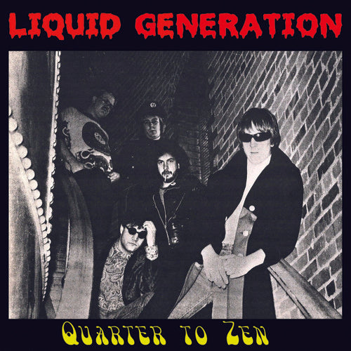 the album cover for Liquid Generation - Quarter to Zen