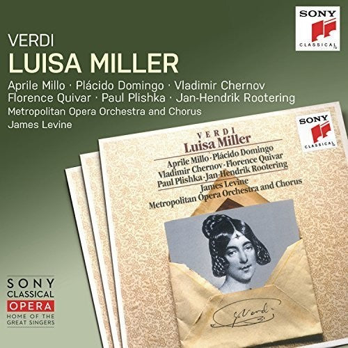 the album cover for James Levine - Verdi: Luisa Miller