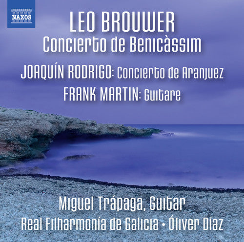 the album cover for Leo Brouwer / Trapaga,Miguel - Concierto de Benicassim - Rodrigo: Concierto de Aranjuez