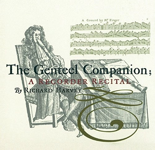 the album cover for John Baston / Harvery,Richard / Roberts,Timothy - Genteel Companion