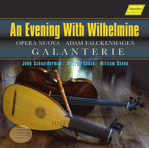 the album cover for Galanterie - An Evening With Wilhelmine