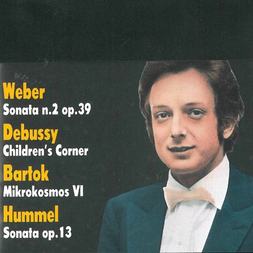 the album cover for Weber / Dino Ciani - Pezzi Per Piano Solo
