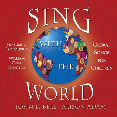 the album cover for Alison Adam - Sing with the World