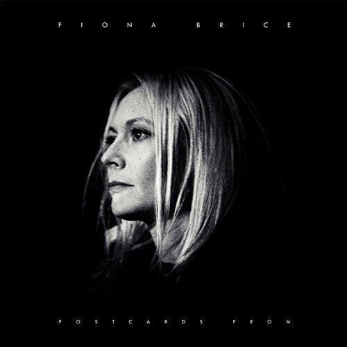 the album cover for Fiona Brice - Postcards From