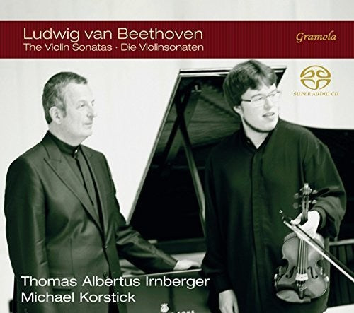 the album cover for L Beethoven V / Korstick,Michael - Violin Sonatas