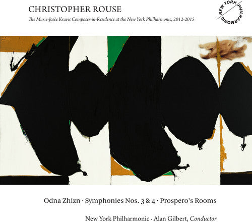 the album cover for New York Philharmonic - Odna Zhizn - Symphonies Nos. 3 & 4 - Prospero's