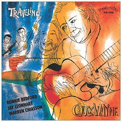 the album cover for Chuck Wayne - Traveling