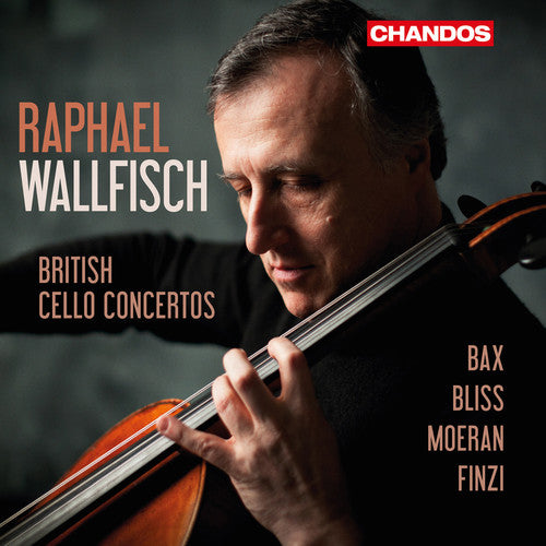 the album cover for Bax / Raphael Wallfisch / London Philharmonic Orch - British Cello Concertos