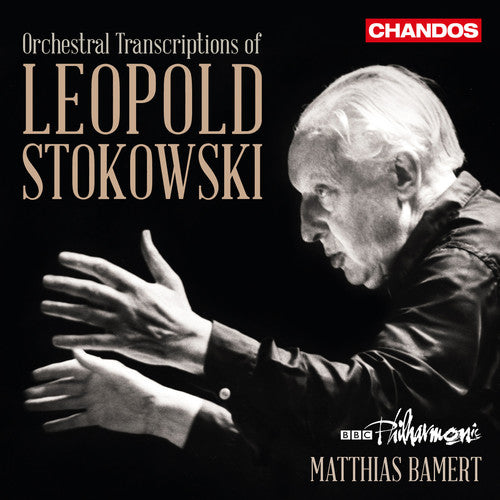 the album cover for J Bach S / Addinall,Patrick / Millar,Cynthia - Orchestral Transcriptions Of Leopold Stokowski