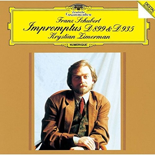 the album cover for Schubert / Krystian Zimerman - Schubert: Impromptus D899 & D935